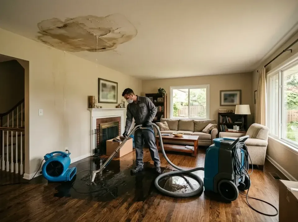 attic-pipe-burst-ceiling-drip-008 — frequently asked questions, Water Damage Restoration & Carpet Care in Waldron, AR